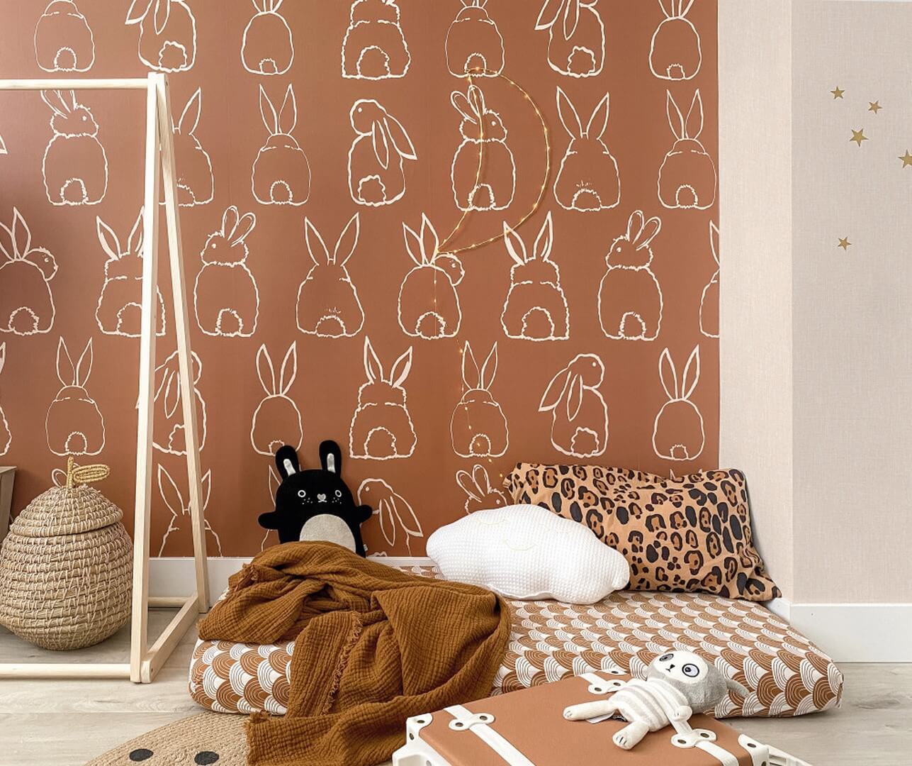 Mural króliczki Grandeco Boutique RB312 Daydreamers