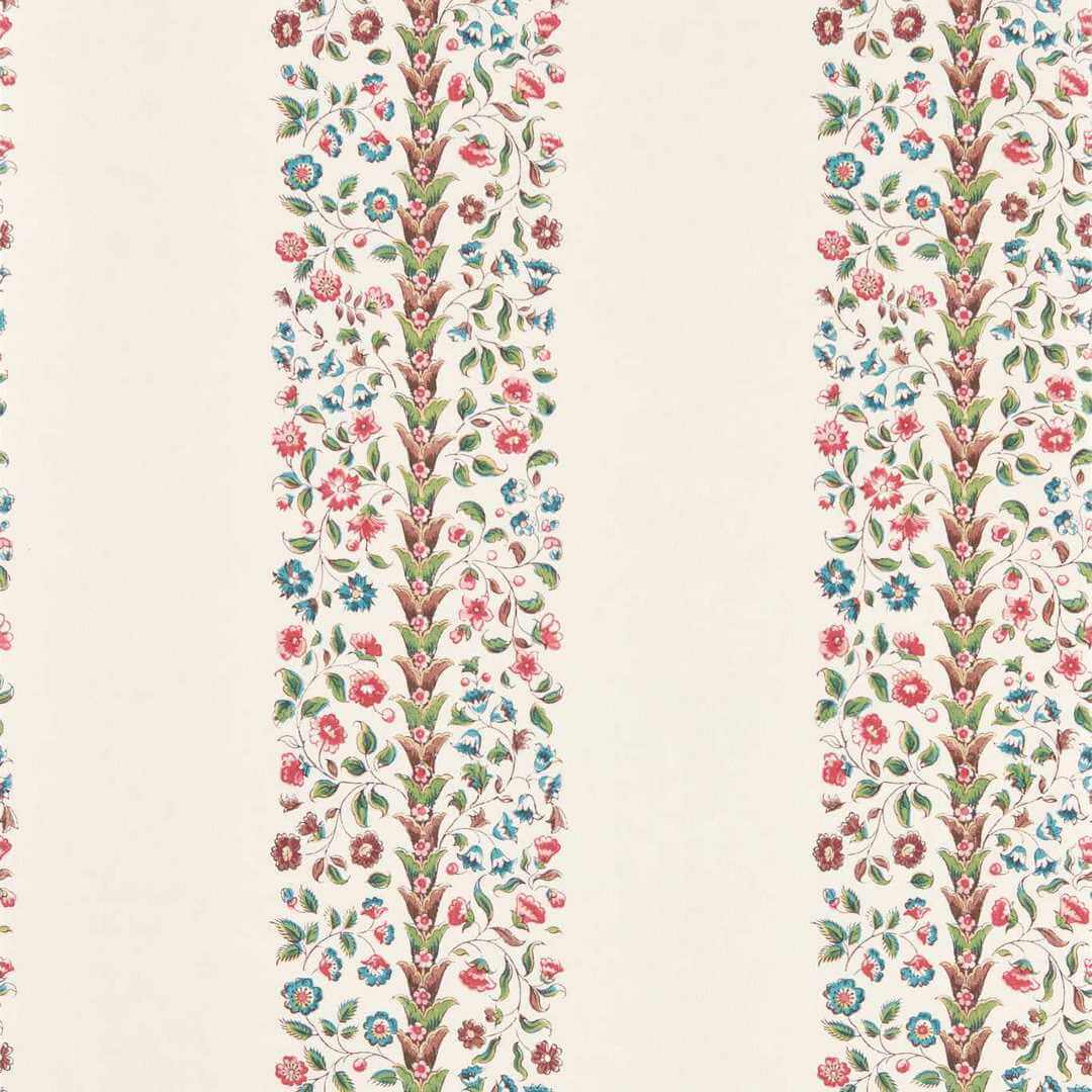 Tapeta roślinne pasy Sanderson 217485 Pergola Stripe Highgrove