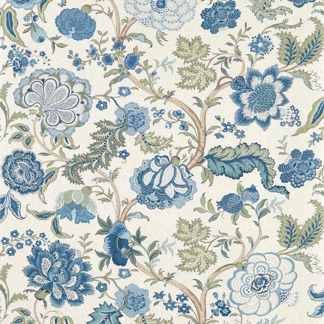 Tapeta w jakobińskim stylu Sanderson 217487 Salisbury Highgrove