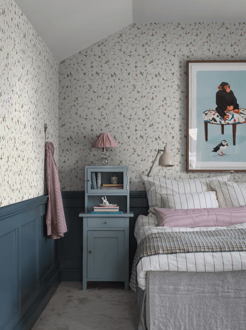 Mural roślinne pnącza Boras Tapeter Studio 9689W My Feldt Blaklocka