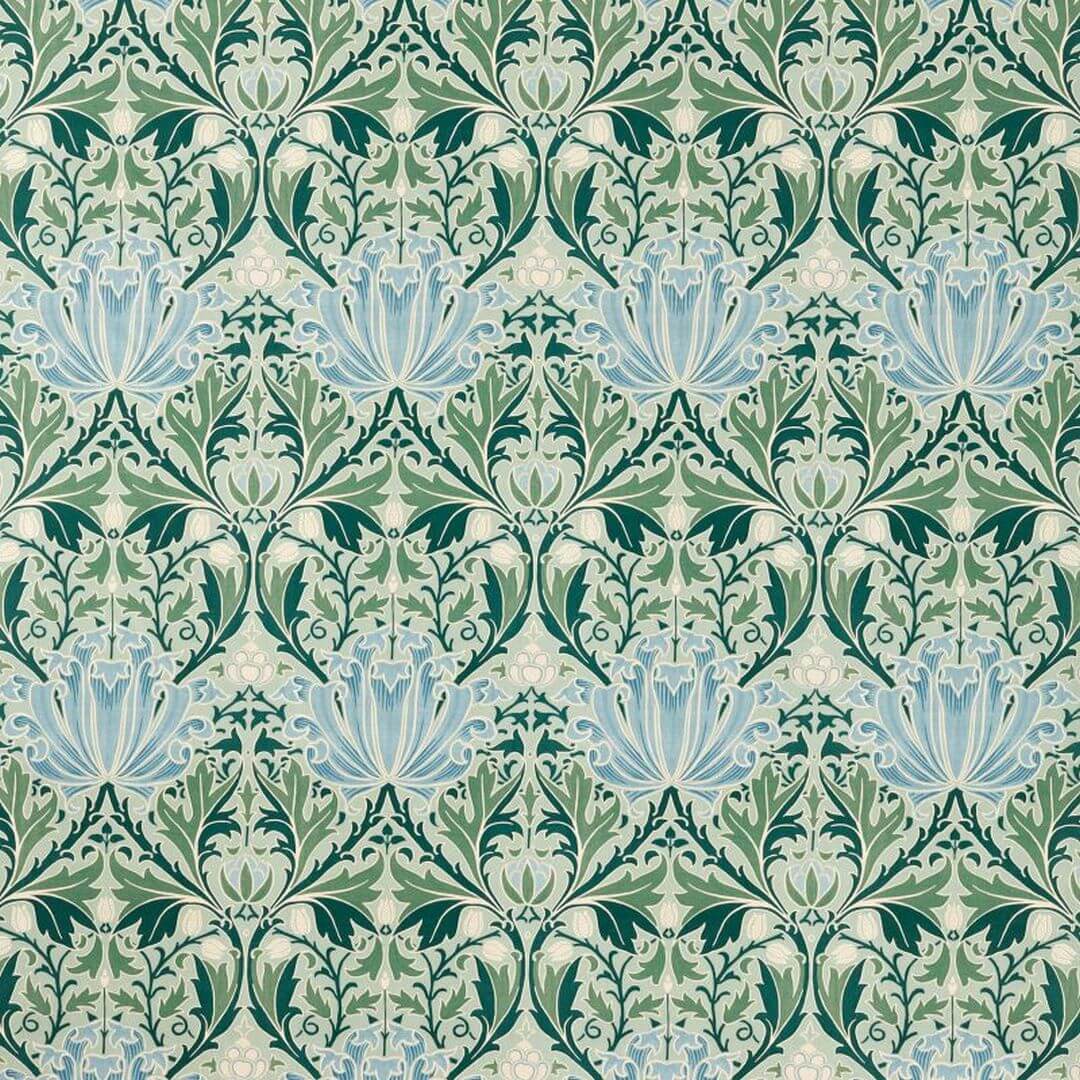 Tkanina lniano-bawełniana Morris & Co. 227239 Helena Morris & Friends Fabric Volume II