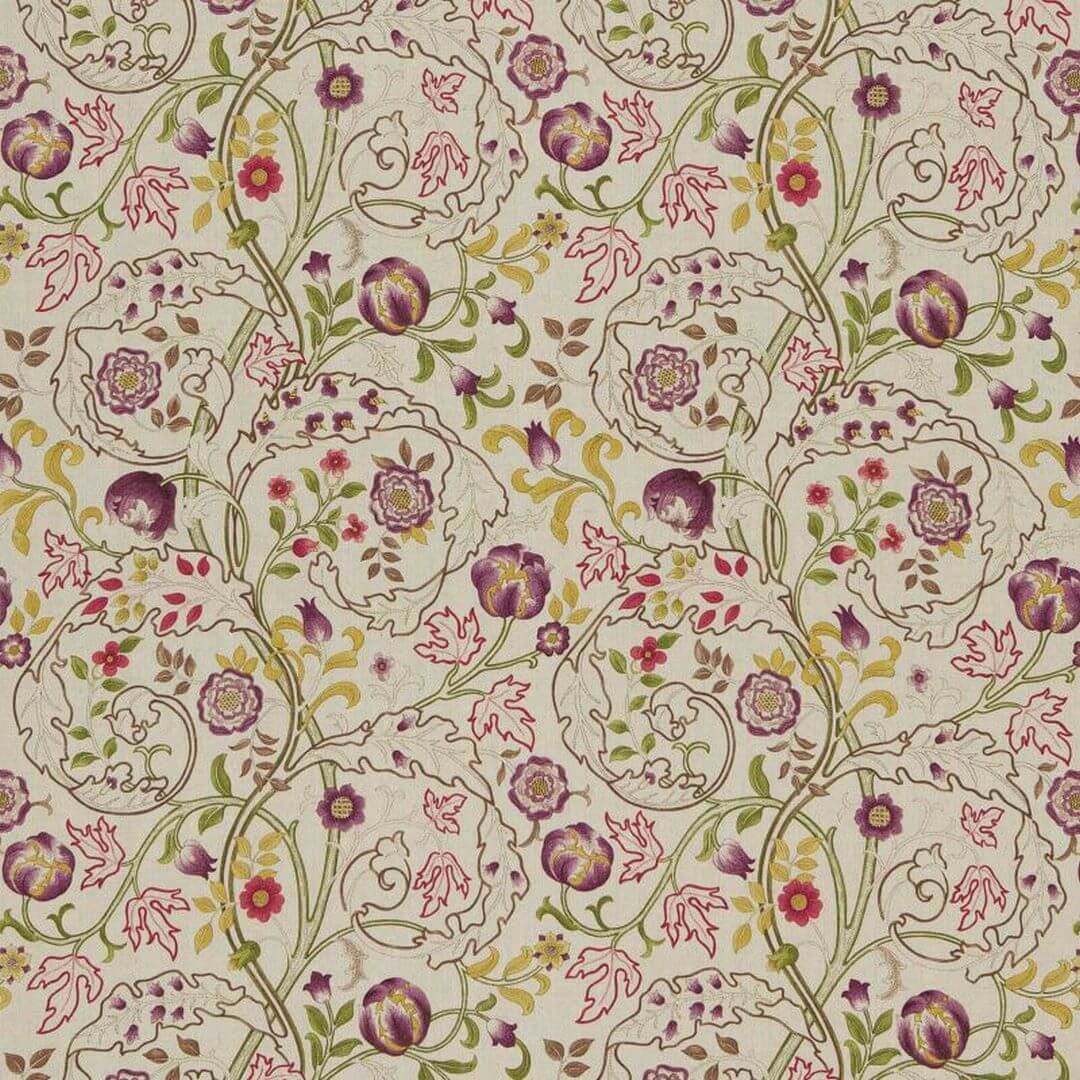 Tkanina lniana Morris & Co. DMCOMA201 Mary Isobel Morris & Friends Fabric Volume II