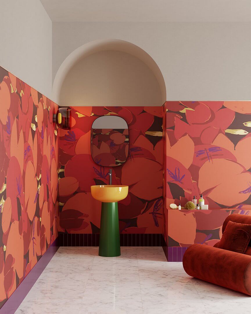 Fototapeta artystyczne liście Inkiostro Bianco ASSALONNE INKLNSA2502 Ken Scott Unconventional