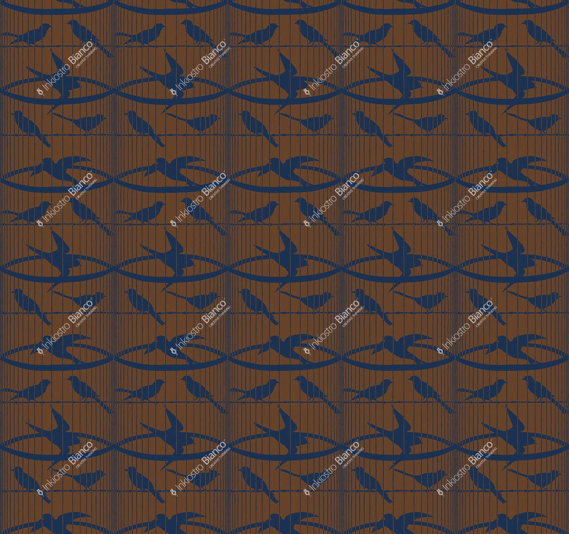 Fototapeta ptaki Inkiostro Bianco GABBIA D'ORO INKBKNN2501 Ken Scott Unconventional