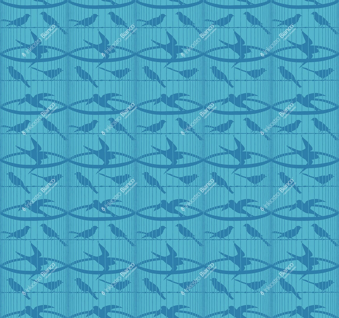 Fototapeta ptaki Inkiostro Bianco GABBIA D'ORO INKBKNN2502 Ken Scott Unconventional