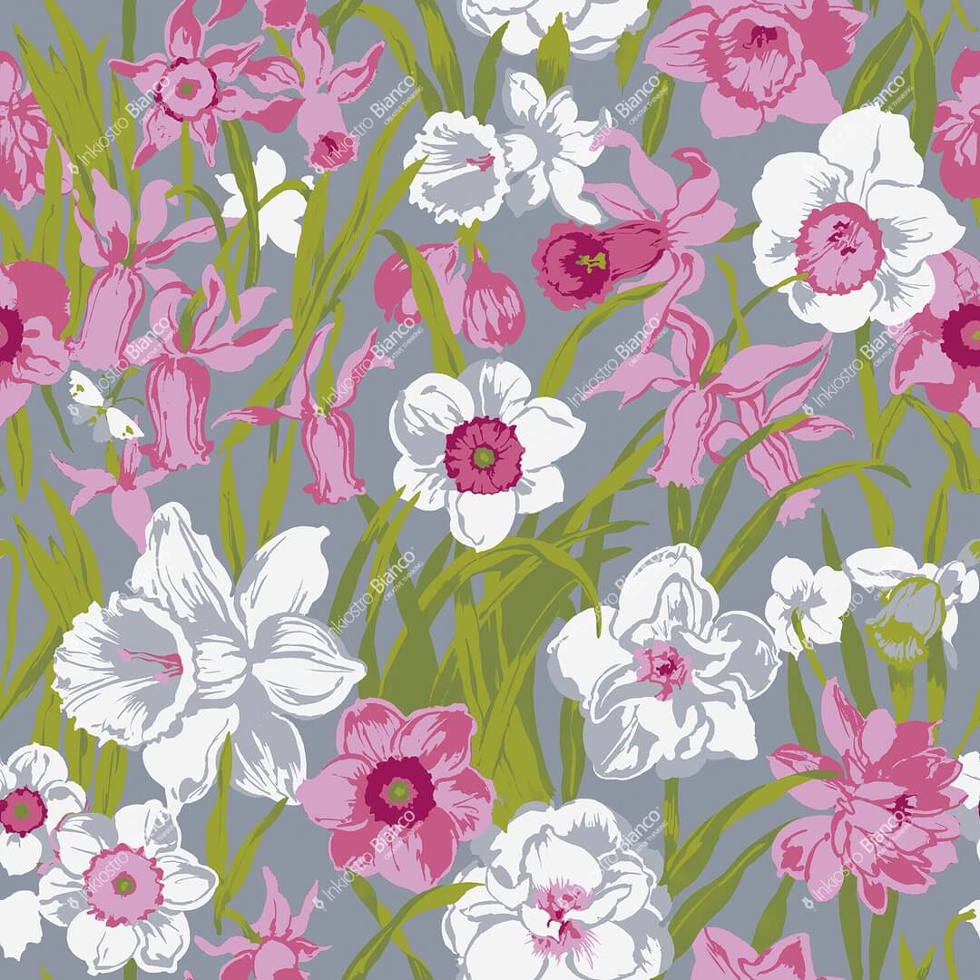 Fototapeta kwiaty Inkiostro Bianco SAN SEVERINA INKNINK2503 Ken Scott Unconventional