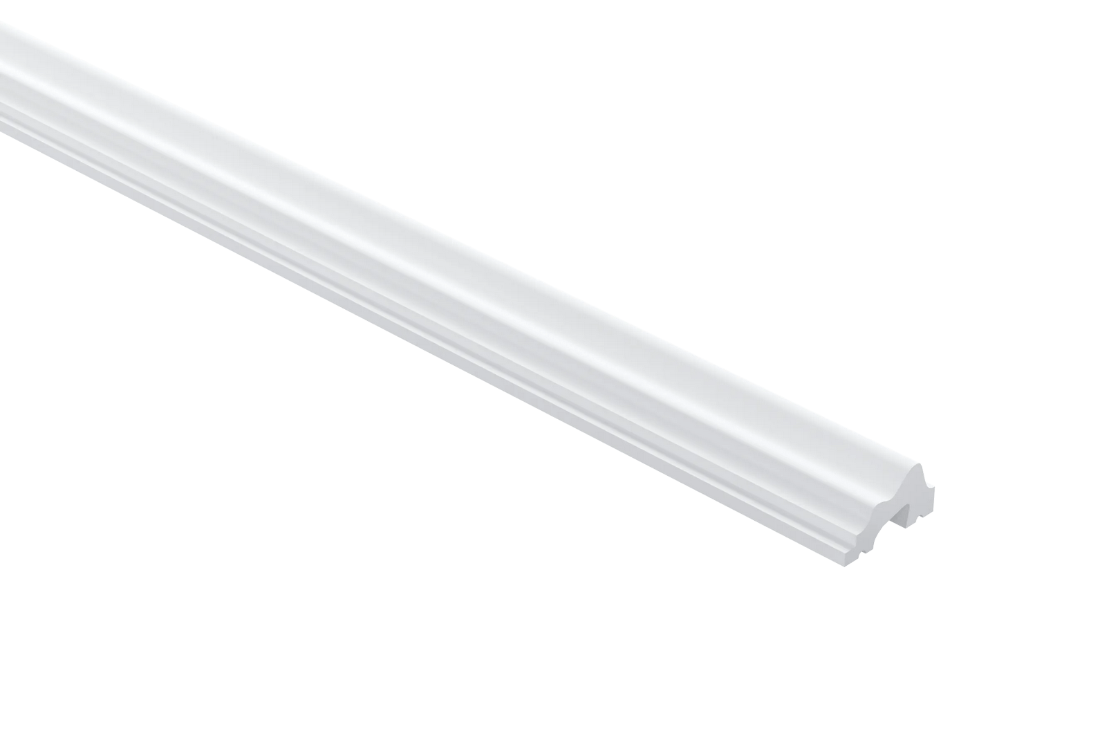 Zakończenie prawe panela malowane białe WP005RTP Aria Mardom Decor – wys. 200 cm