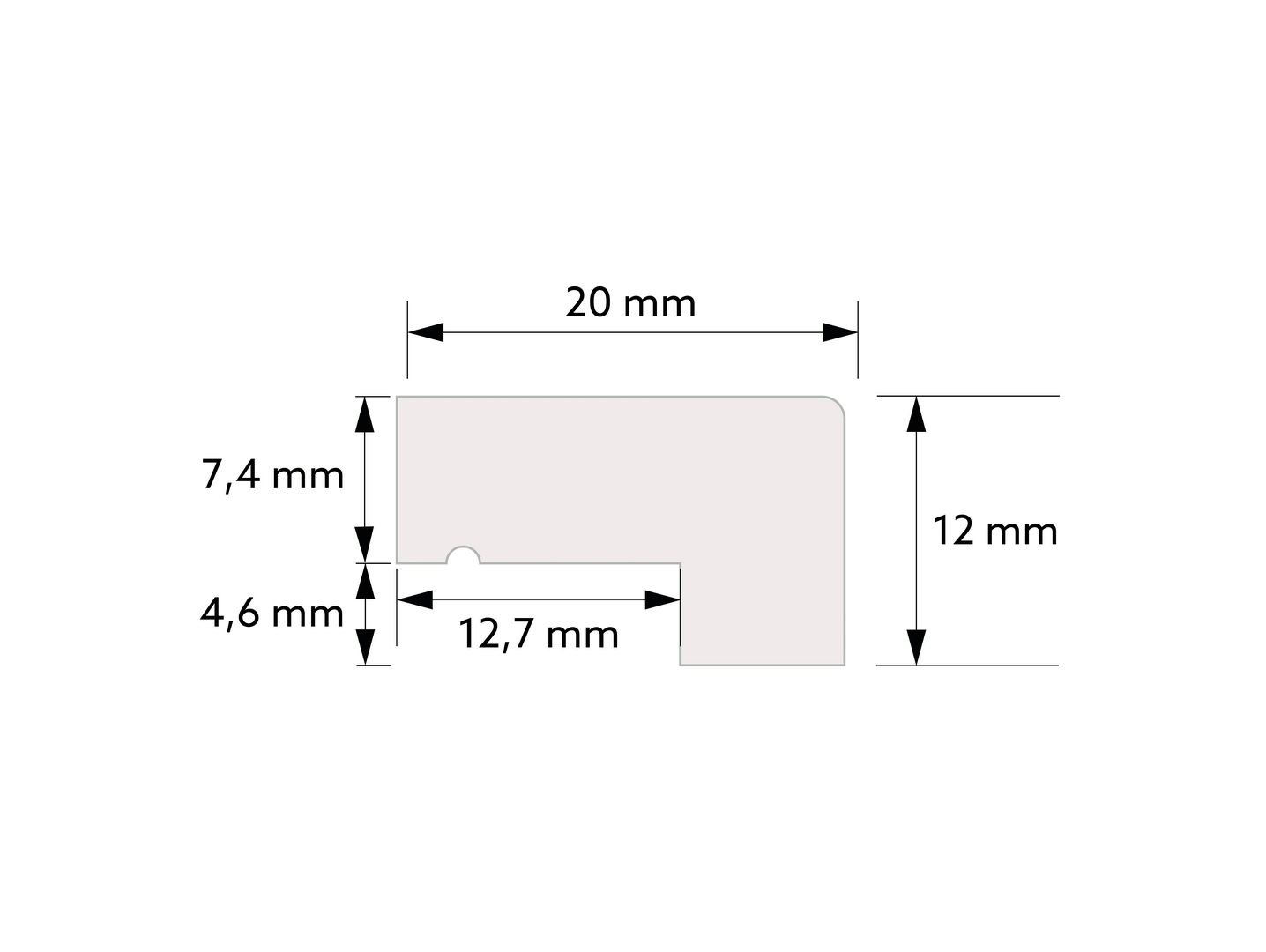 Zwieńczenie / listwa TP002 Mardom Decor – wys. 2 cm