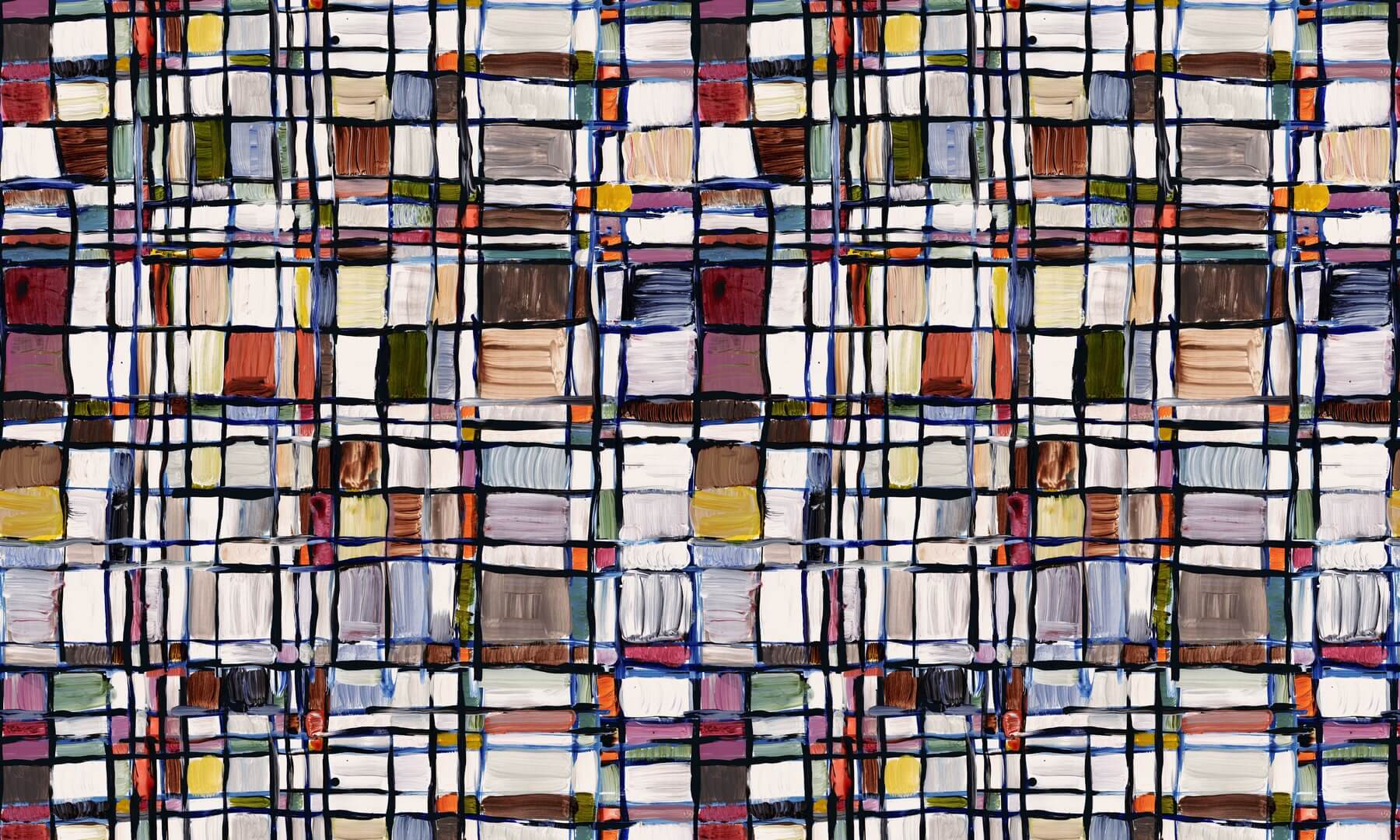 Fototapeta abstrakcyjna mozaika Wall Art Marocco