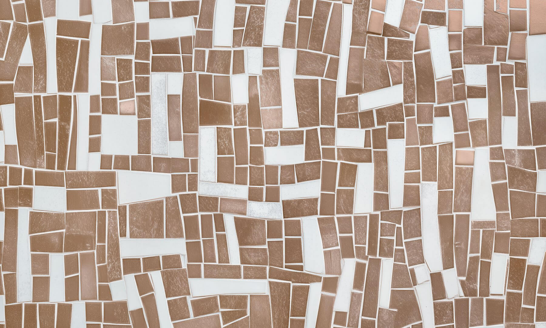 Fototapeta nowoczesna mozaika Wall Art Mosaico Light