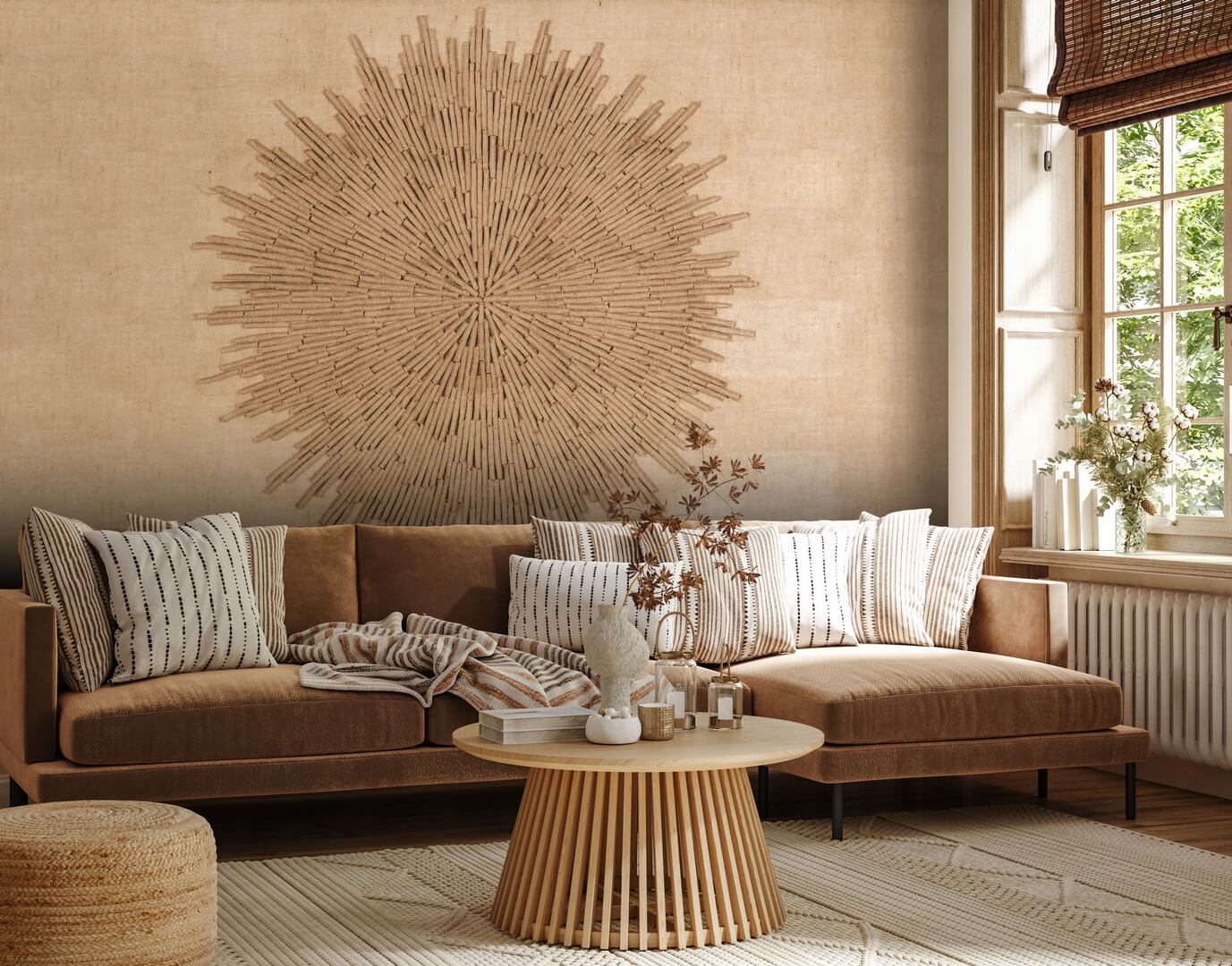 Fototapeta abstrakcja z efektem 3D Wall Art Sol