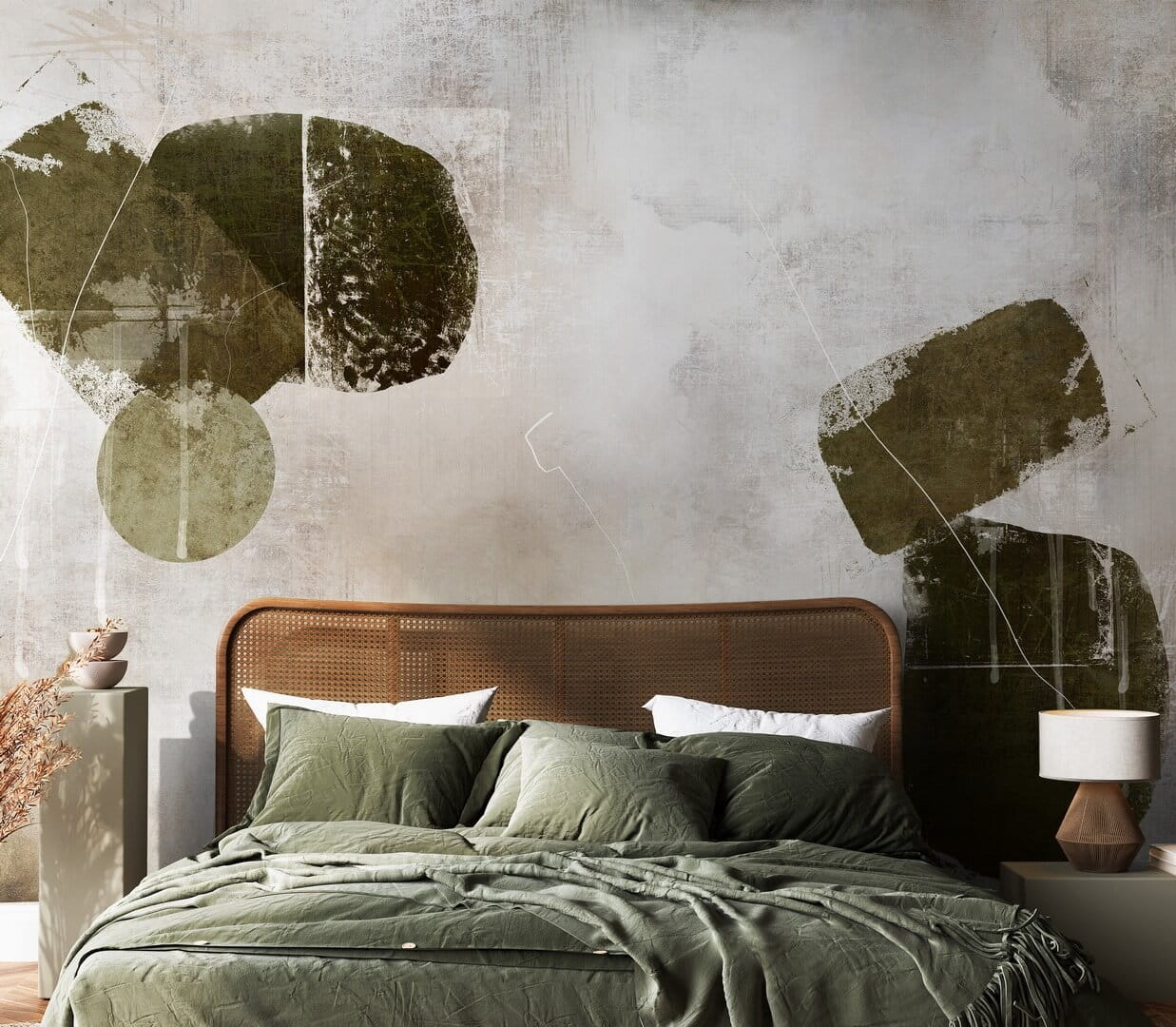 Fototapeta nowoczesna abstrakcja Wall Art Verde