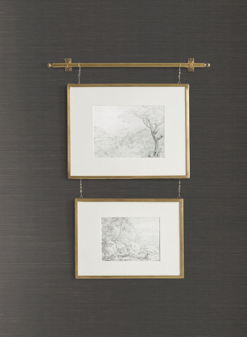 Tapeta naturalna sizal York Wallcoverings AB2195MH Plain Grass Magnolia Home 4