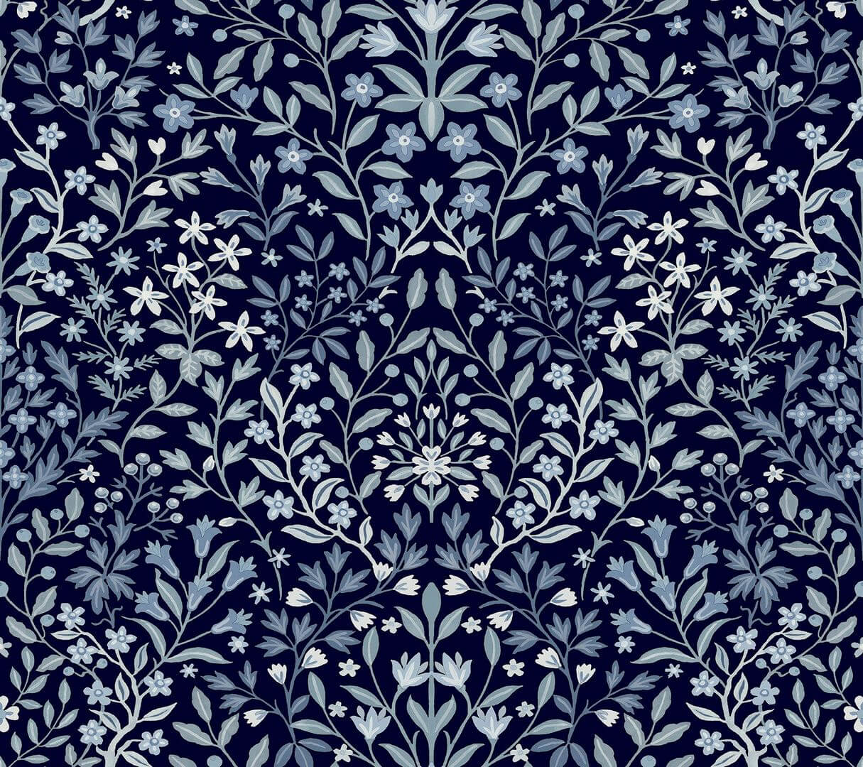 Tapeta roślinna w stylu cottage York Wallcoverings MF4723 Garden Terrace Magnolia Home 4