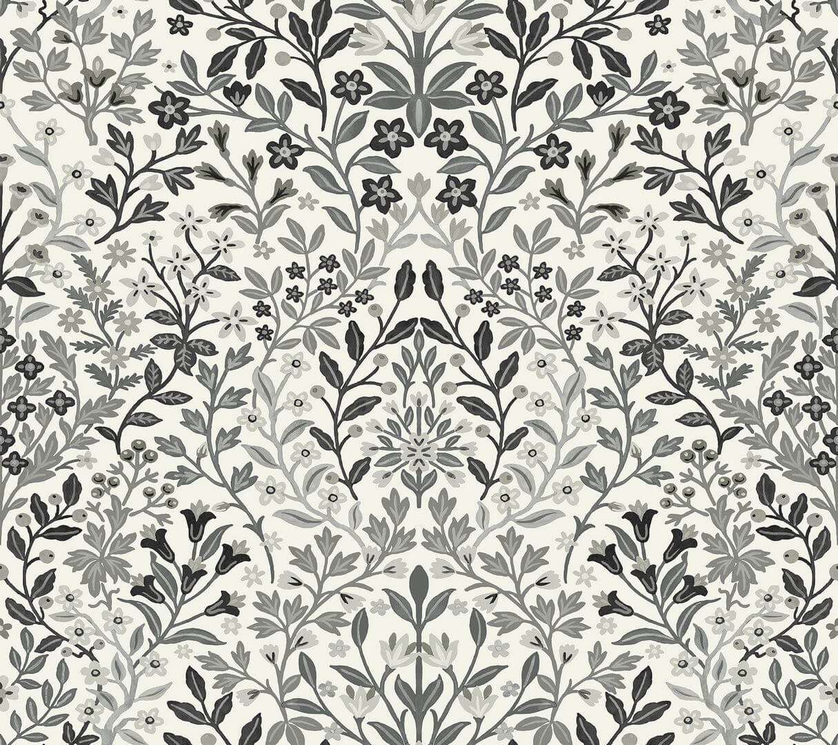 Tapeta roślinna w stylu cottage York Wallcoverings MF4724 Garden Terrace Magnolia Home 4