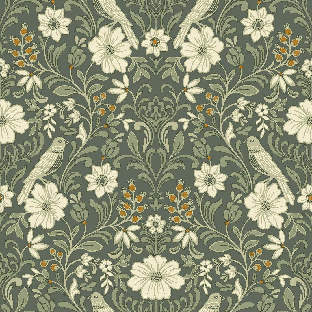 Tapeta botaniczna York Wallcoverings MF4741 Colette Magnolia Home 4