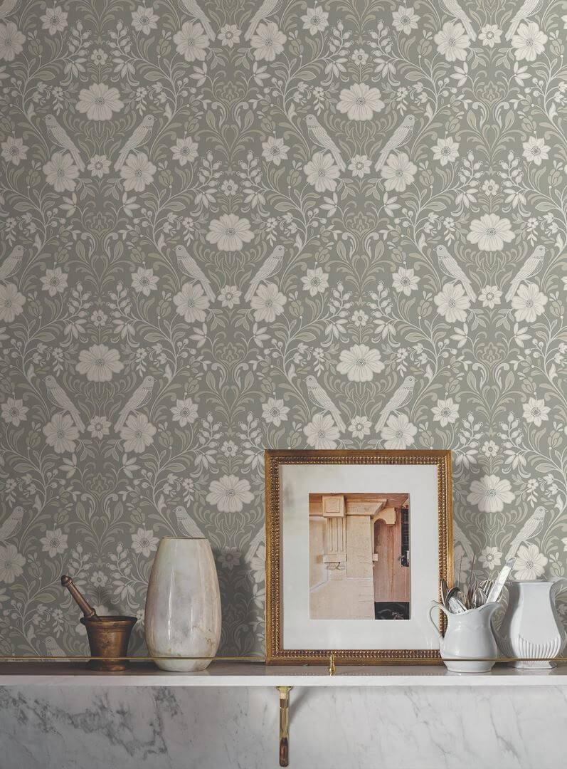 Tapeta botaniczna York Wallcoverings MF4746 Colette Magnolia Home 4