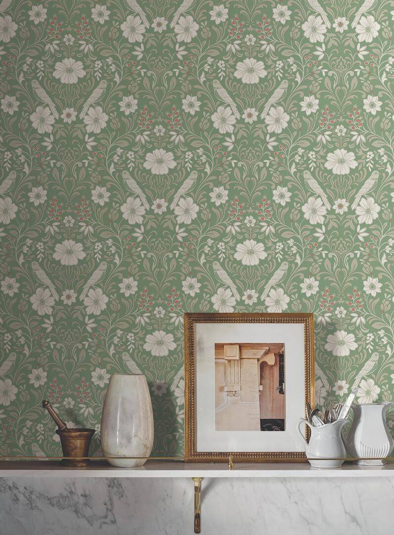Tapeta botaniczna York Wallcoverings MF4747 Colette Magnolia Home 4