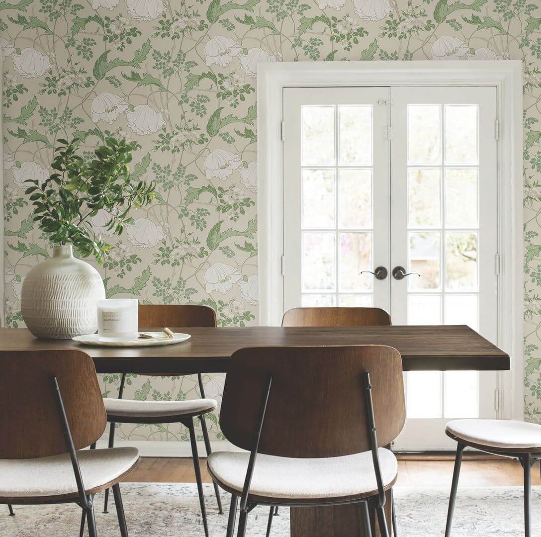 Tapeta roślinna York Wallcoverings MF4751 Gwendolyn Magnolia Home 4