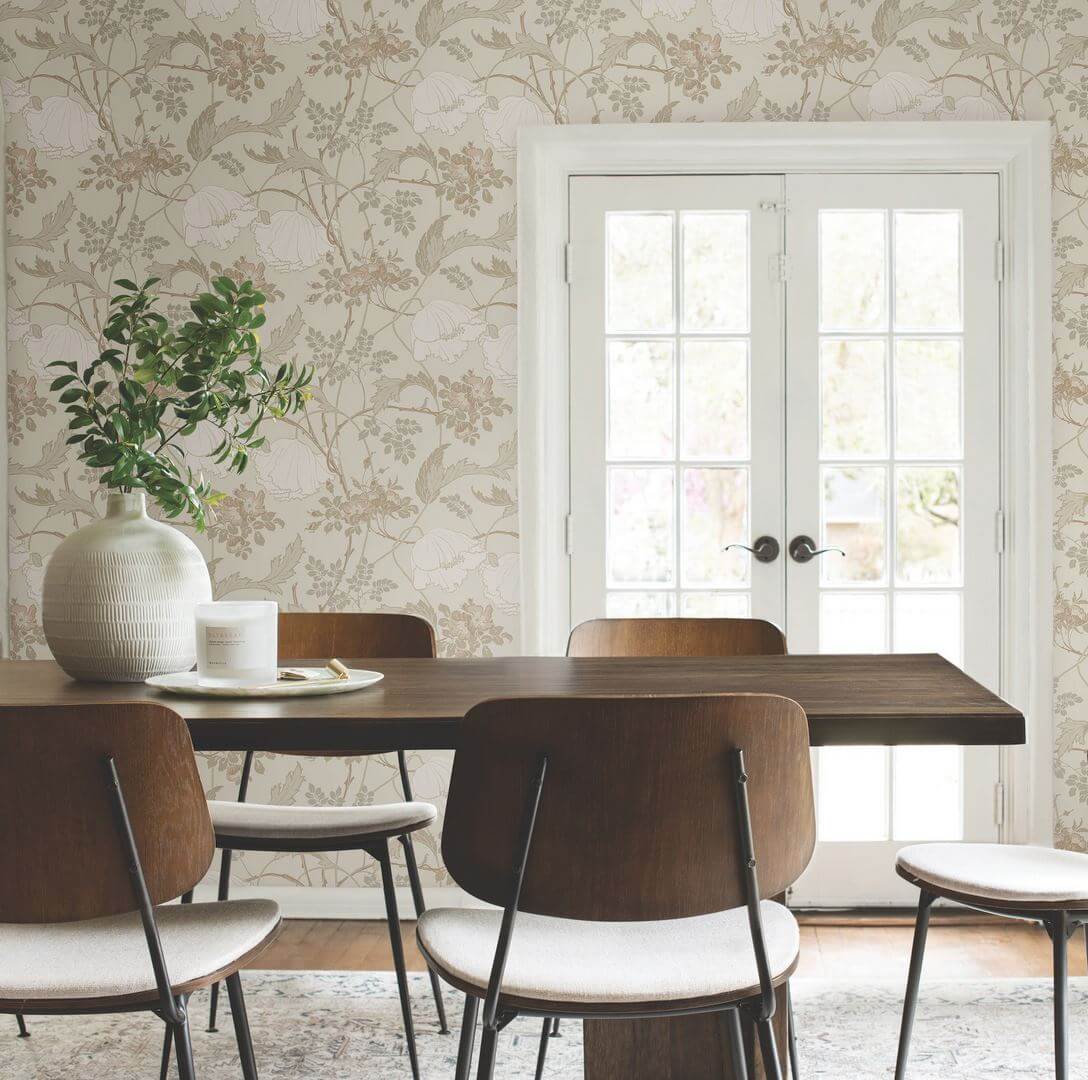 Tapeta roślinna York Wallcoverings MF4752 Gwendolyn Magnolia Home 4