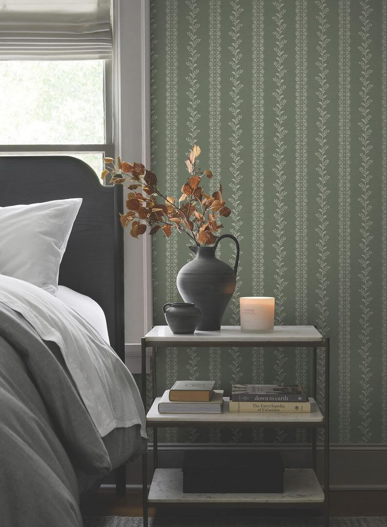 Tapeta roślinne paski York Wallcoverings MF4767 Everleigh Magnolia Home 4