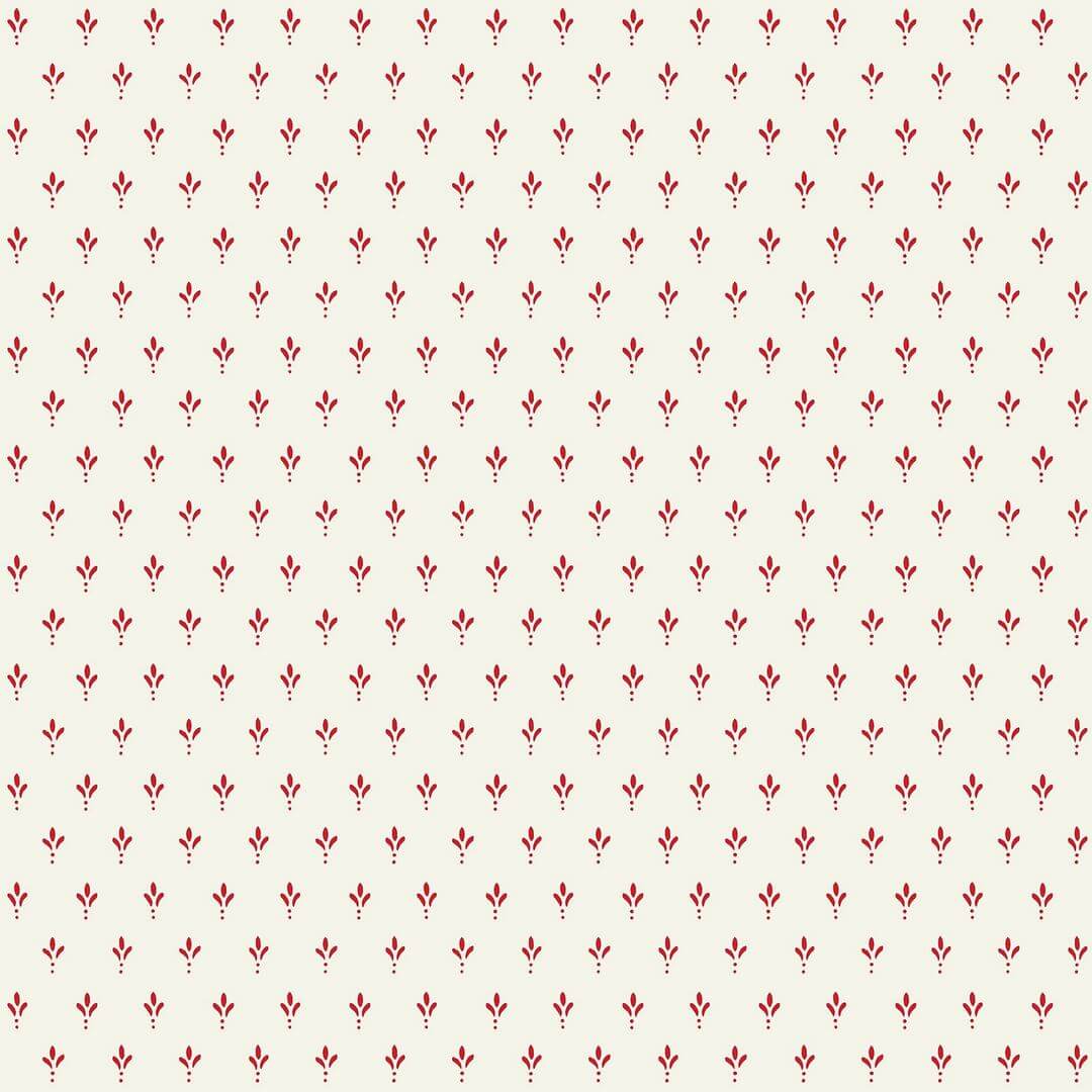 Tapeta drobne wzory stempla trójlistnego York Wallcoverings MF4771 Charm Magnolia Home 4