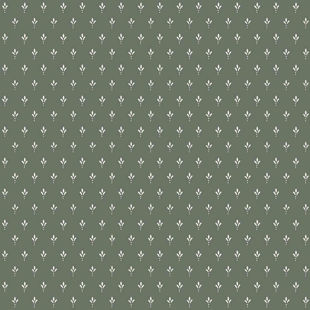 Tapeta drobne wzory stempla trójlistnego York Wallcoverings MF4777 Charm Magnolia Home 4
