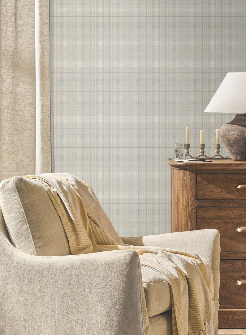 Tapeta krata York Wallcoverings MF4782 Windsor Magnolia Home 4