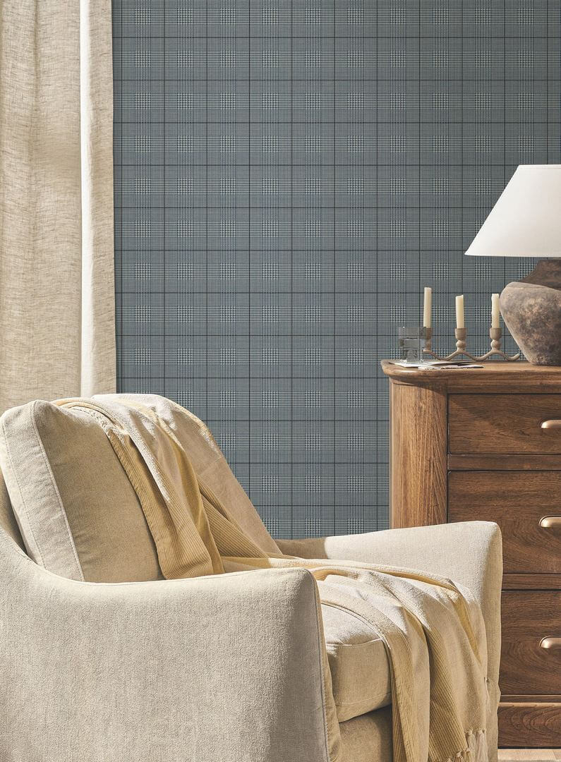 Tapeta krata York Wallcoverings MF4785 Windsor Magnolia Home 4