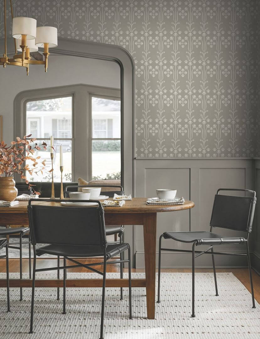 Tapeta stylizowana roślinność York Wallcoverings MF4805 Lydia Magnolia Home 4