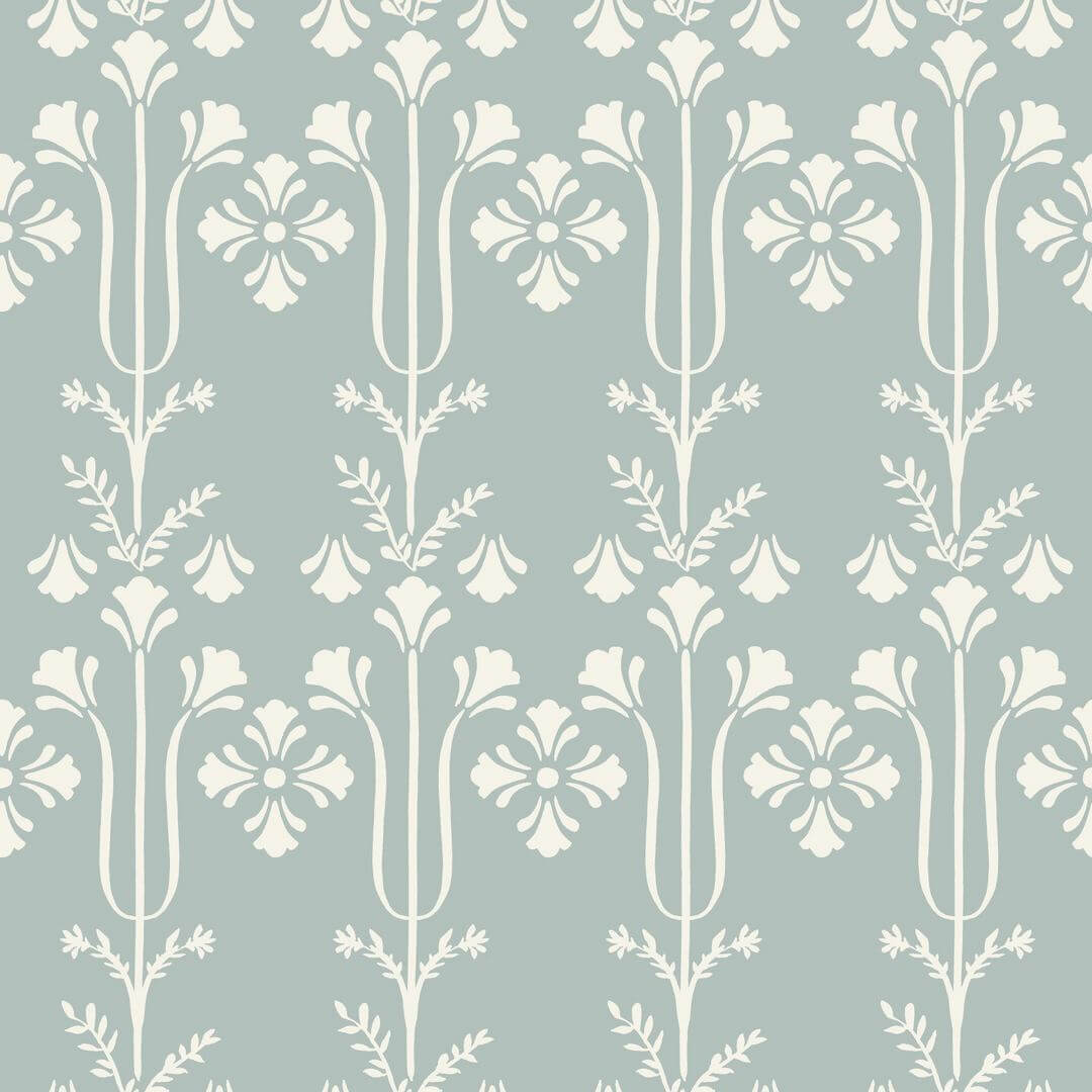 Tapeta stylizowana roślinność York Wallcoverings MF4806 Lydia Magnolia Home 4