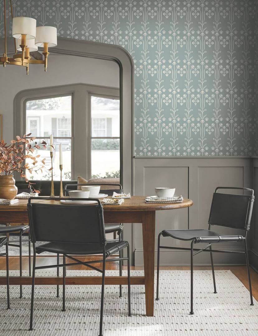 Tapeta stylizowana roślinność York Wallcoverings MF4806 Lydia Magnolia Home 4