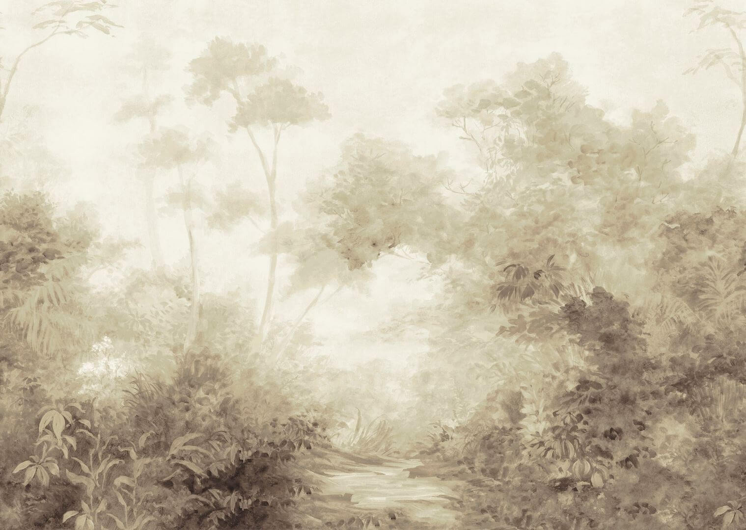 Mural krajobraz natury York Wallcoverings MF4807M Woodlands Magnolia Home 4