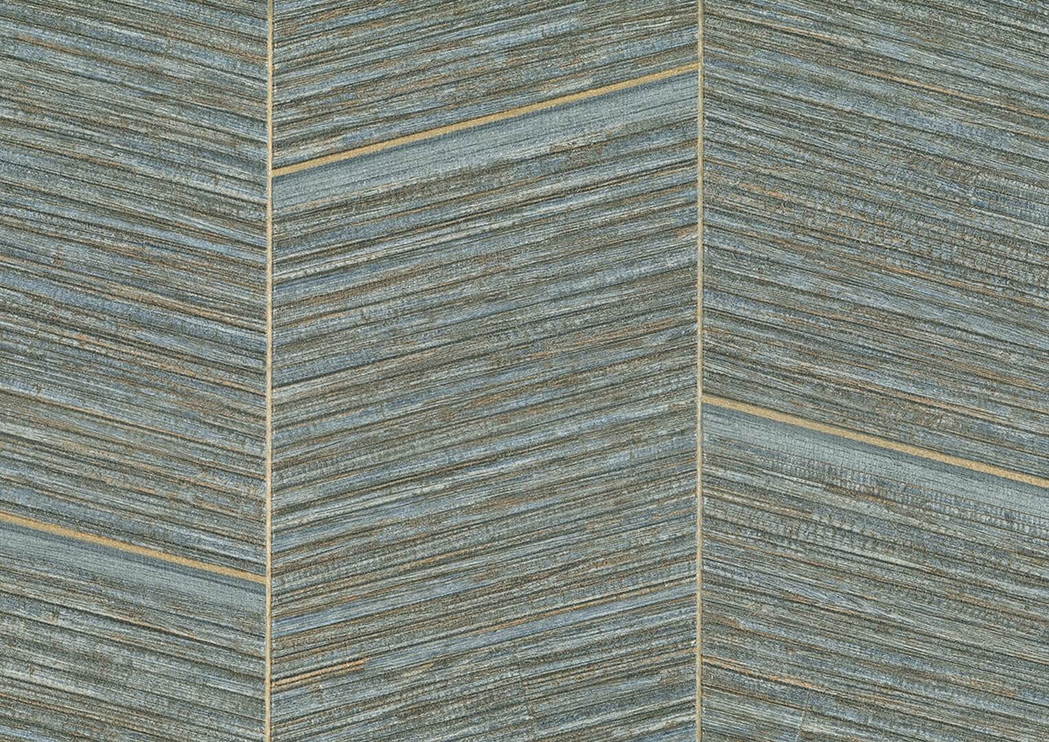 Tapeta jodełka metaliczna Jwall 50602 Shunan - 100 cm szer.