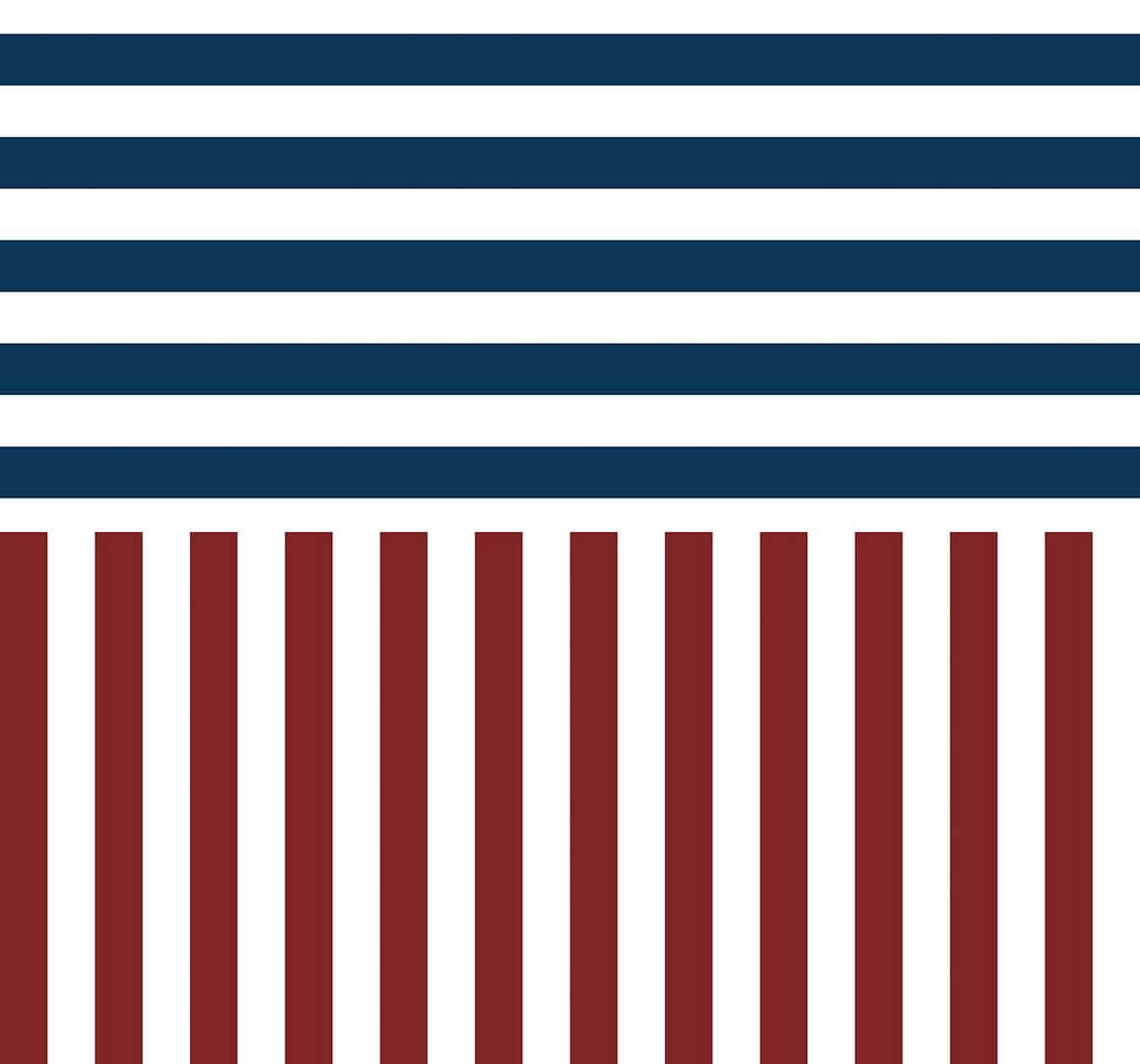 Tapeta pionowo-poziome paski Wallquest SR20201 Nantucket Stripes Revisited