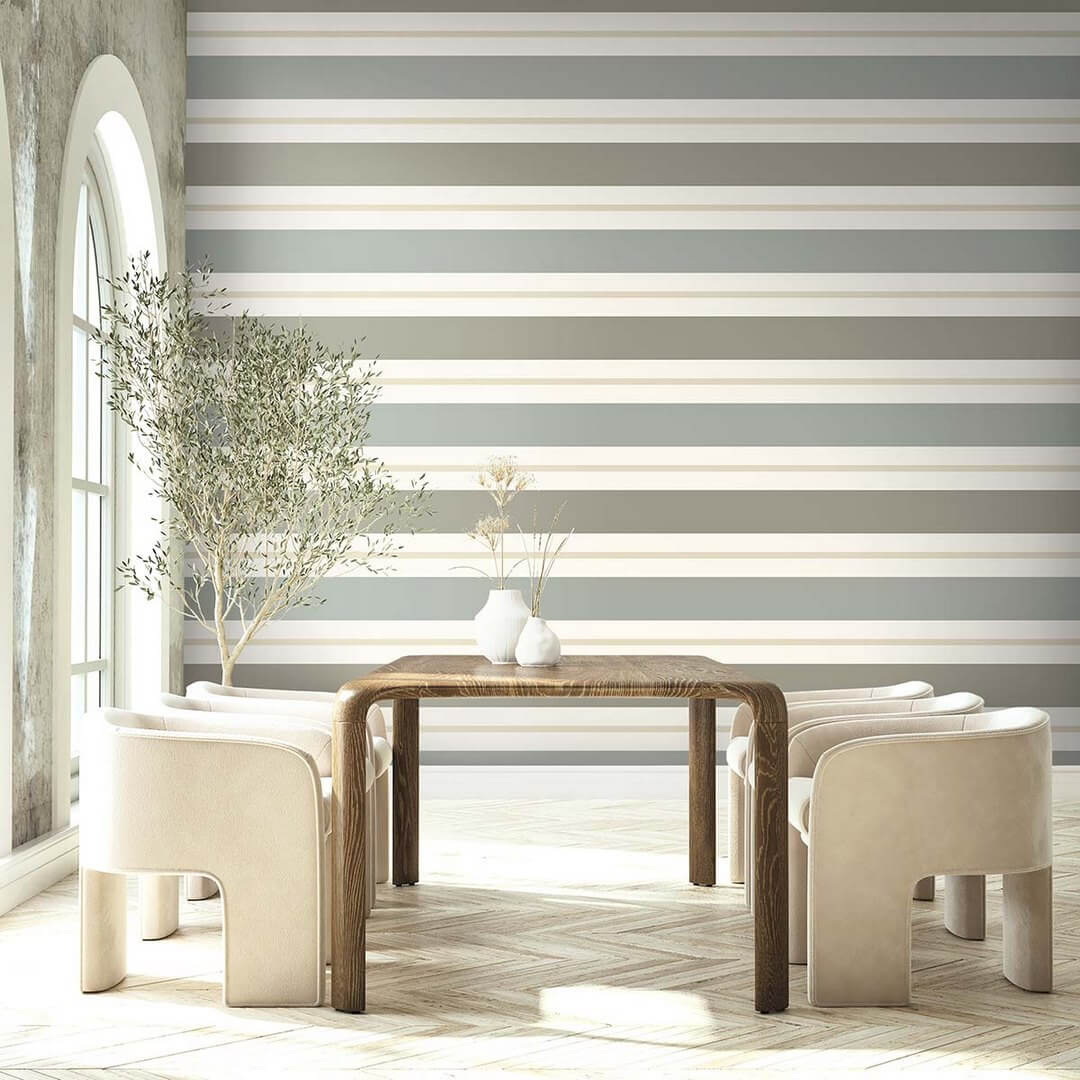 Tapeta paski Wallquest SR21300 Nantucket Stripes Revisited