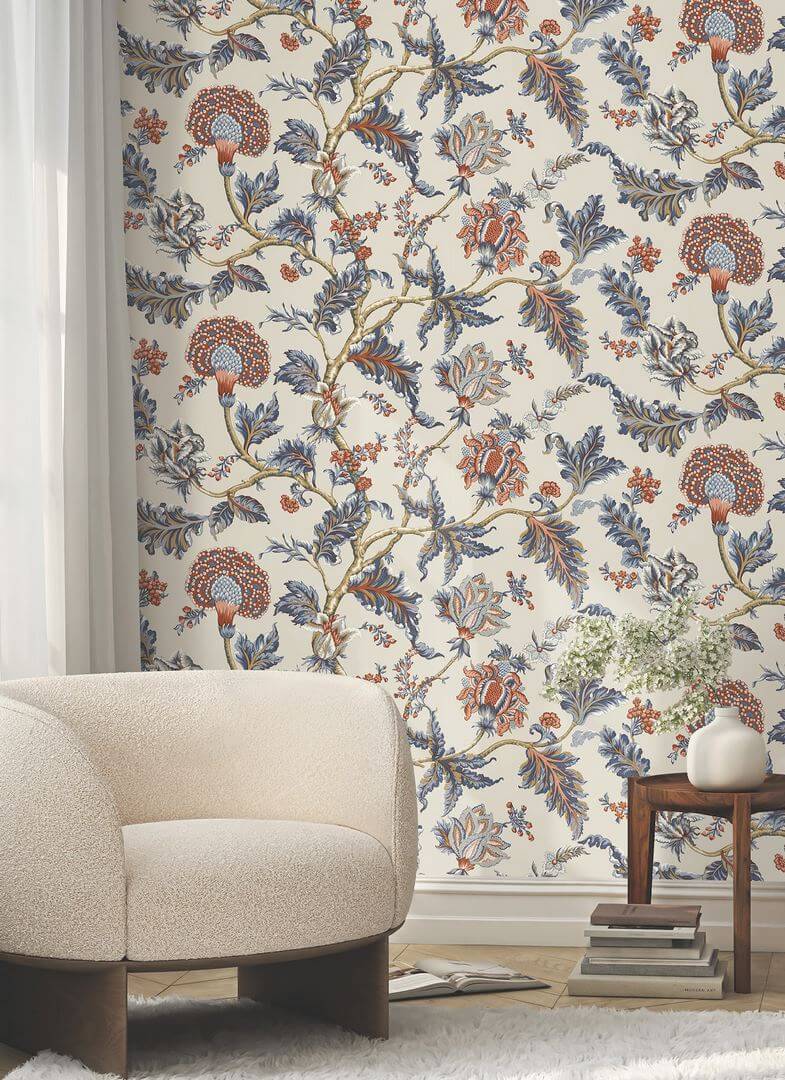 Tapeta w stylu jakobińskim York Wallcoverings MX9621W Monroe Astoria