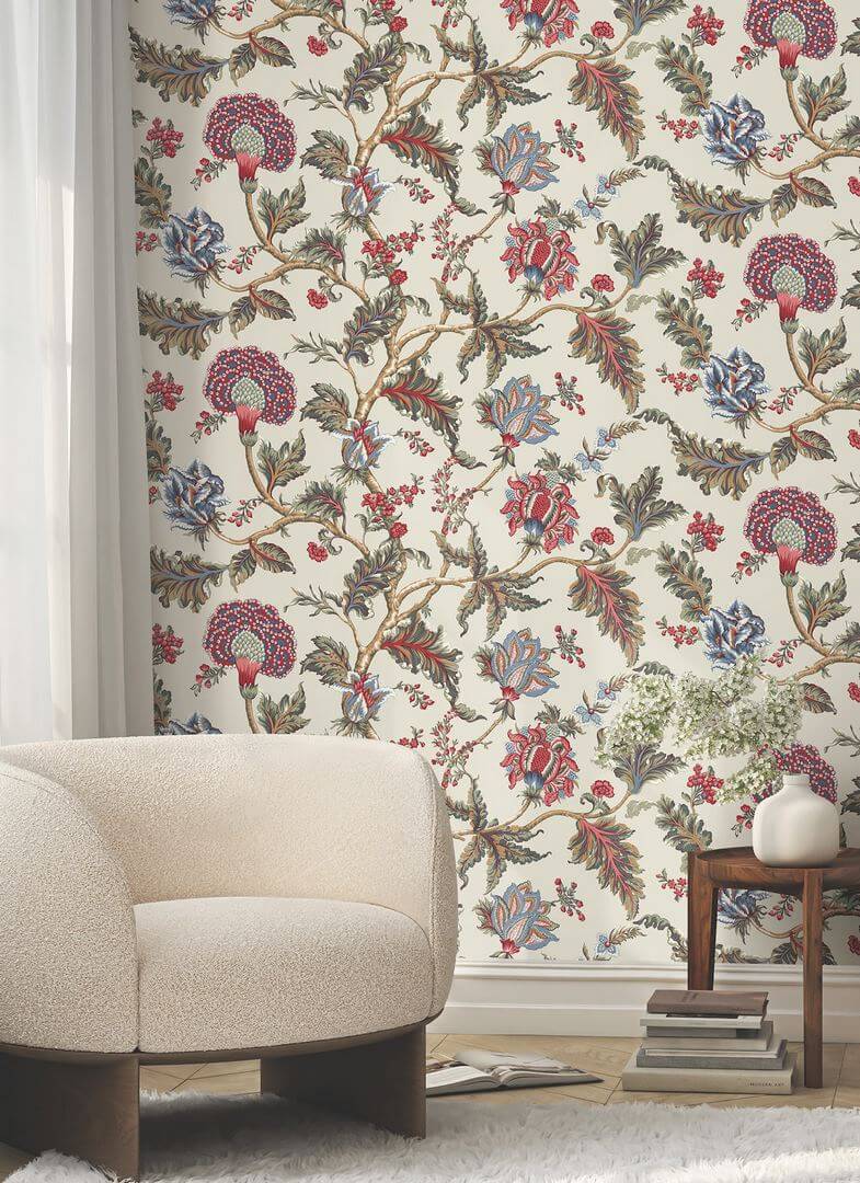 Tapeta w stylu jakobińskim York Wallcoverings MX9623W Monroe Astoria