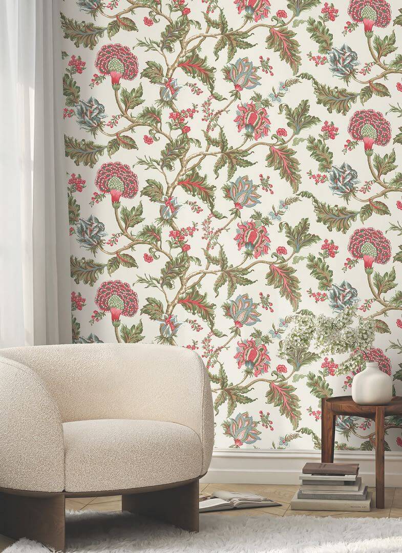 Tapeta w stylu jakobińskim York Wallcoverings MX9625W Monroe Astoria