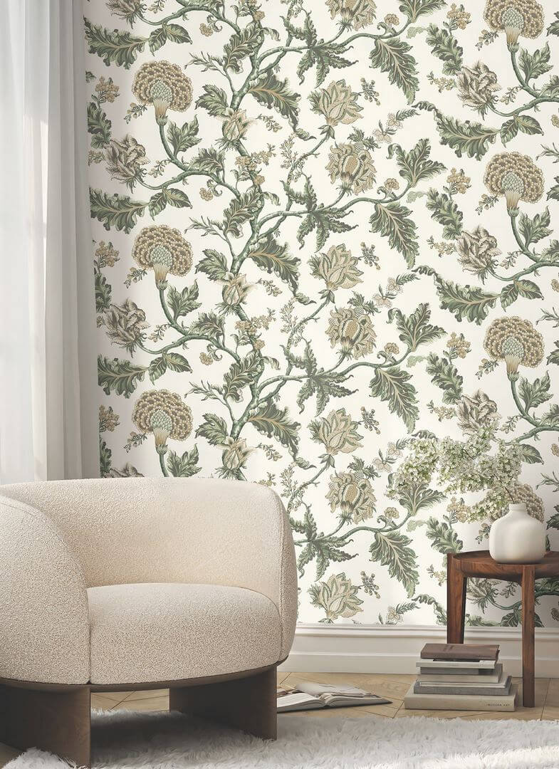 Tapeta w stylu jakobińskim York Wallcoverings MX9626W Monroe Astoria