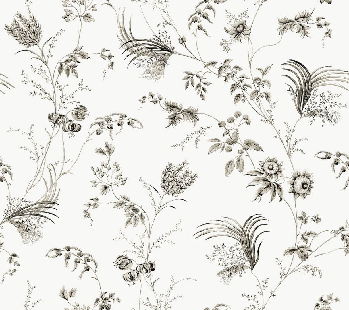 Tapeta roślinne pnącza York Wallcoverings MX9682 Floral Lace Astoria