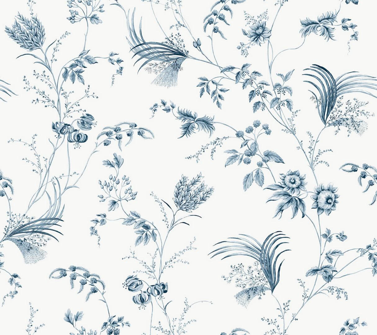 Tapeta roślinne pnącza York Wallcoverings MX9683 Floral Lace Astoria