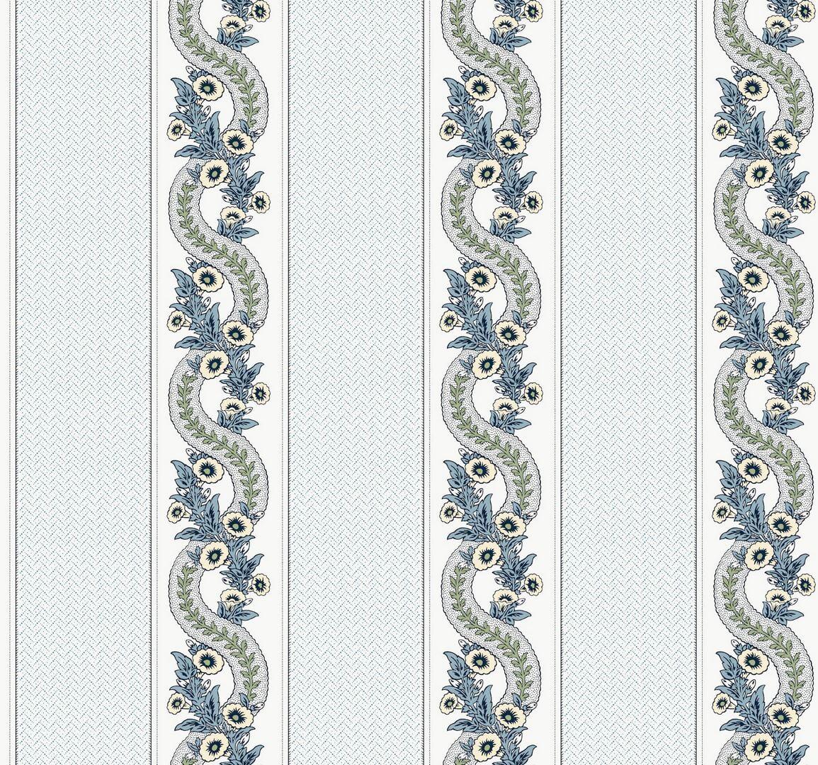Tapeta eleganckie pasy York Wallcoverings MX9692 Abbeys Garland Astoria