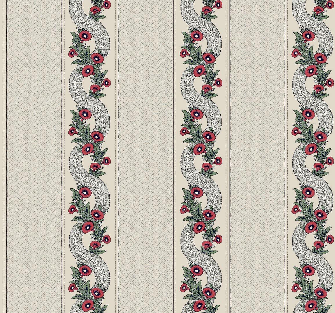 Tapeta eleganckie pasy York Wallcoverings MX9694 Abbeys Garland Astoria