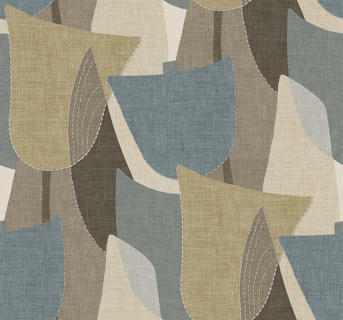 Tapeta patchwork Wallquest TH90005 Fibres & Threads