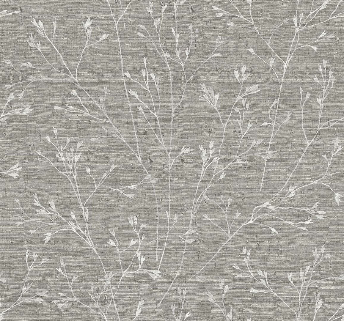 Tapeta z delikatnym roślinnym wzorem Wallquest TH90307 Fibres & Threads