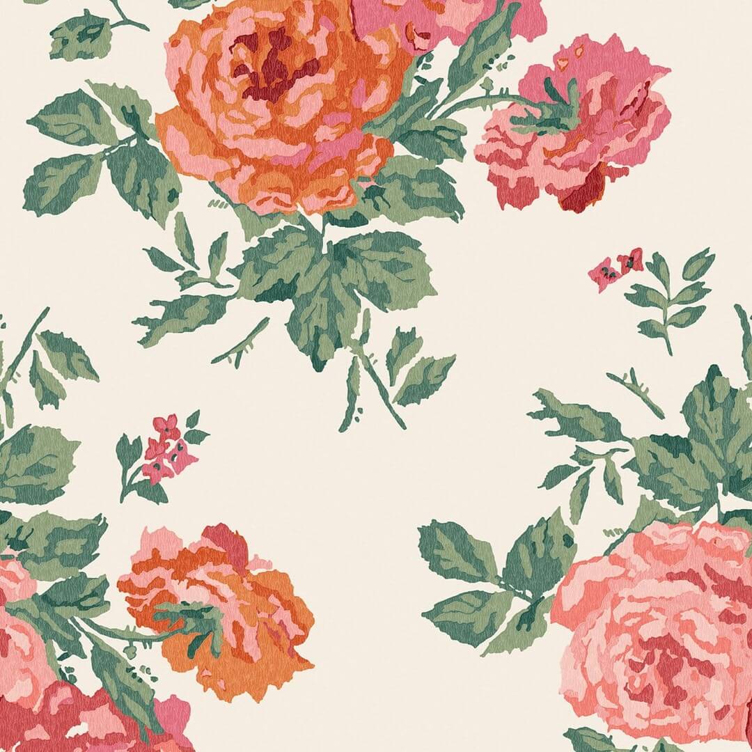 Tapeta róże Cath Kidston 125494