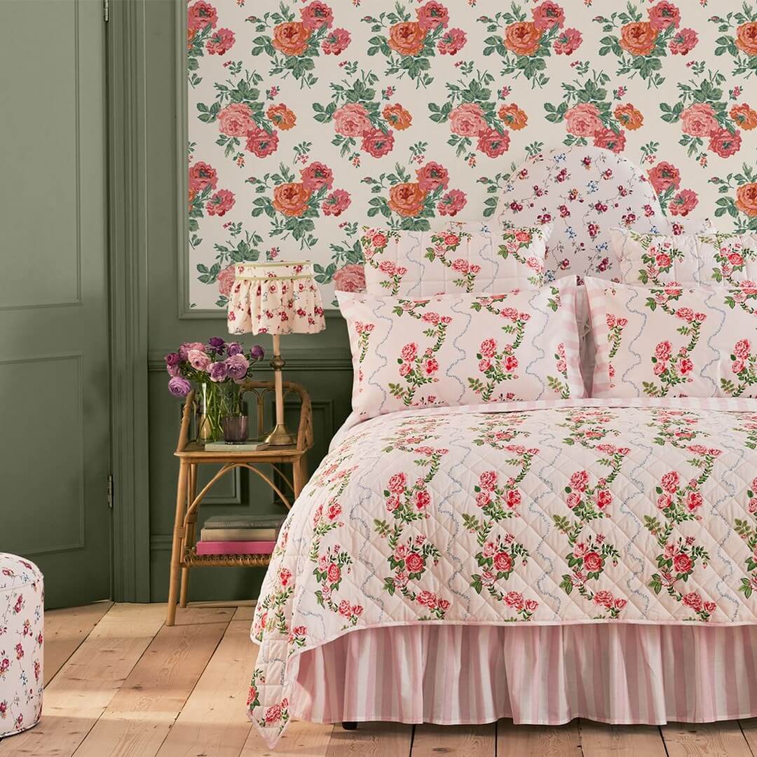 Tapeta róże Cath Kidston 125494