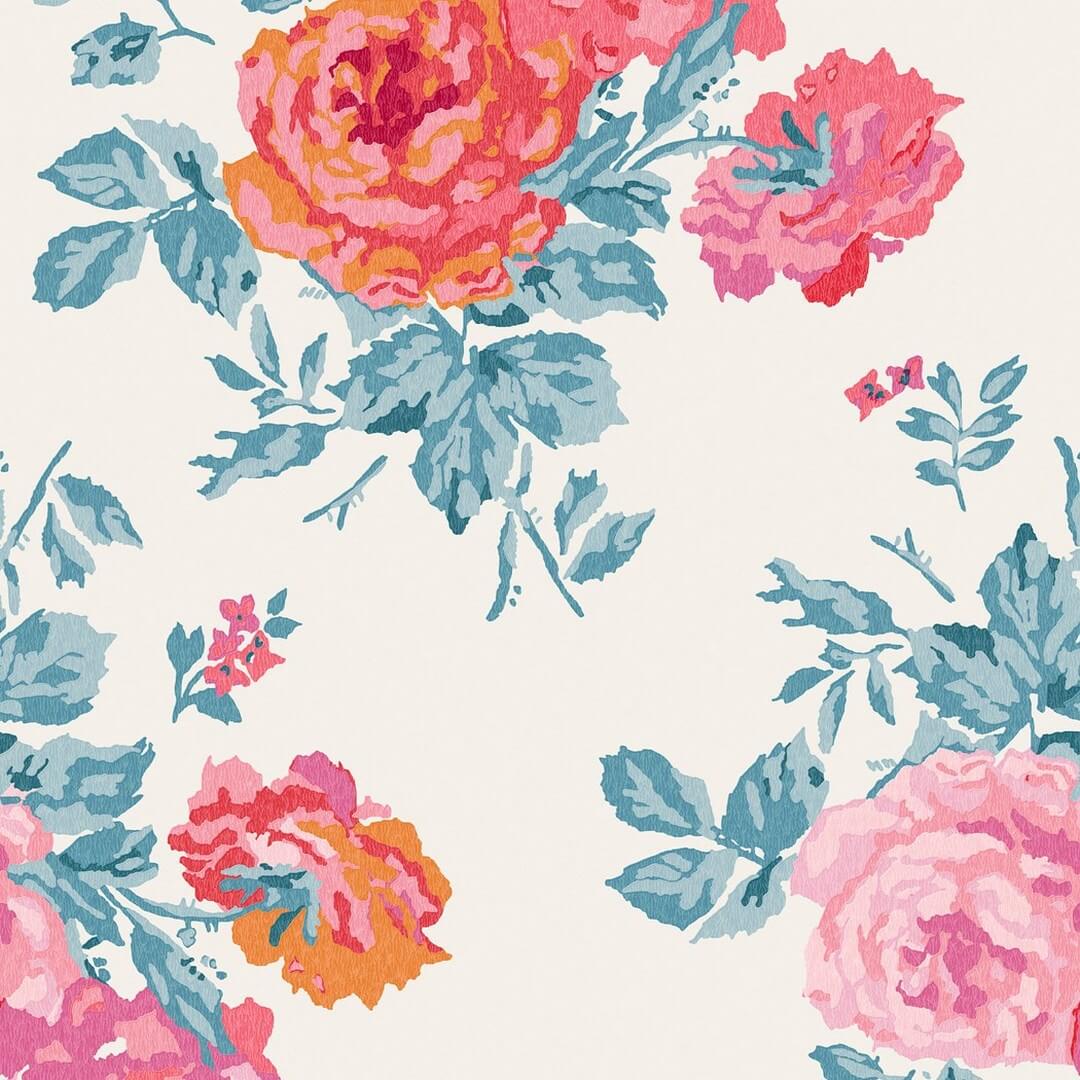 Tapeta róże Cath Kidston 125495
