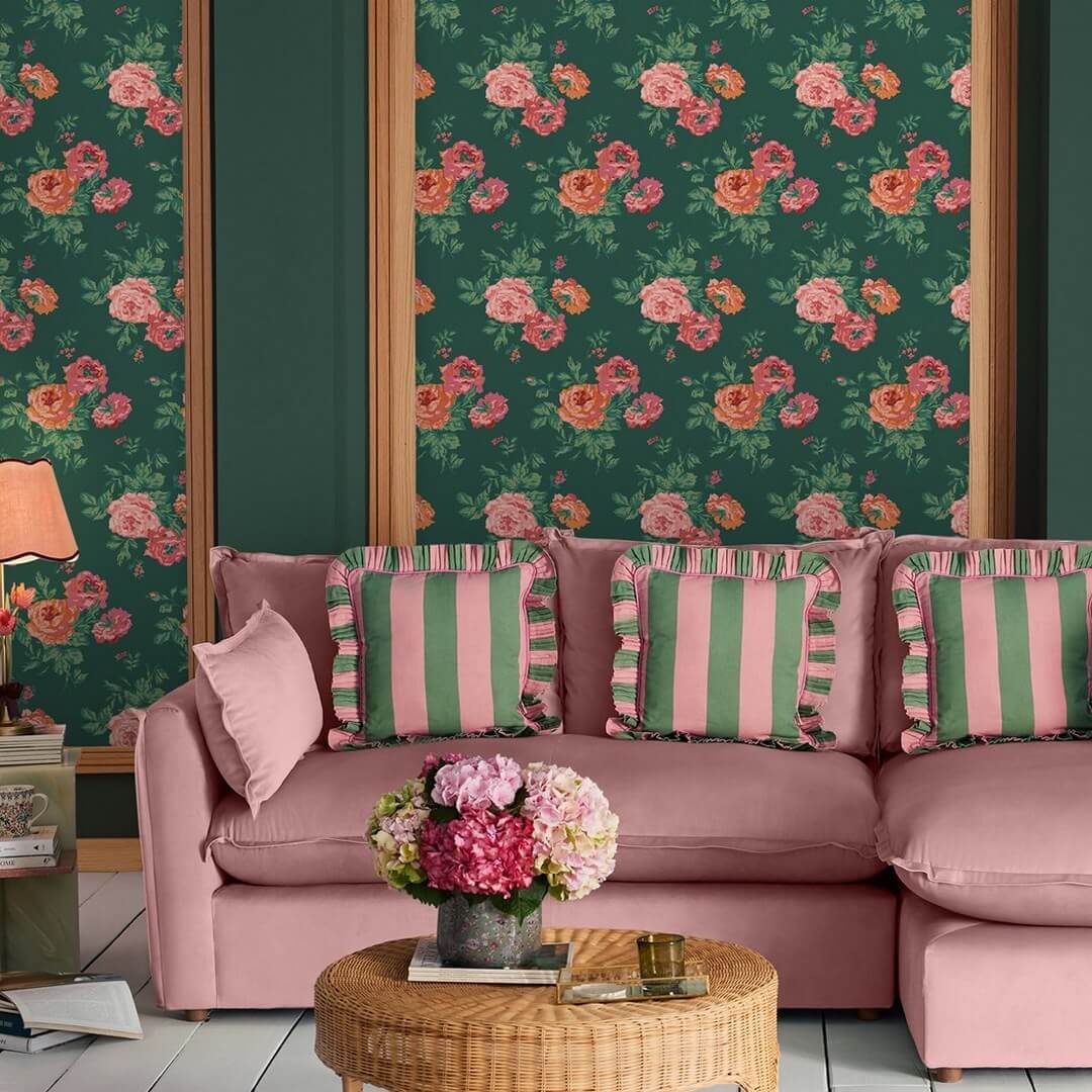 Tapeta róże Cath Kidston 125496